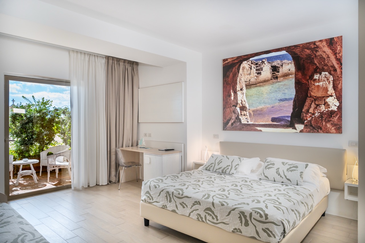 Tripla con patio Piano Terra